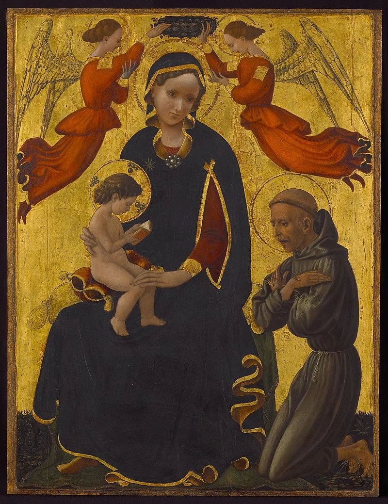 Madonna col Bambino e san Francesco - Allentown Art Museum